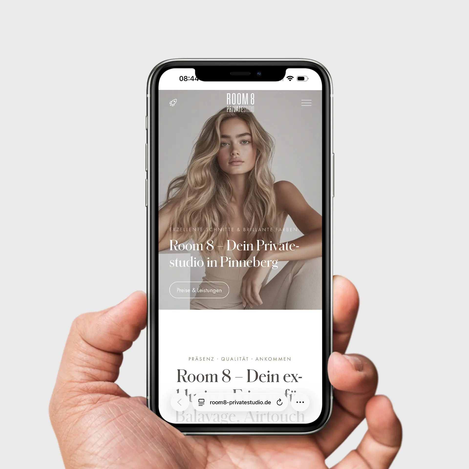 Room8 Privatestudio Pinneberg Website Livegang